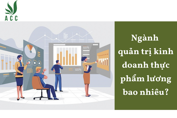 Ngành quản trị kinh doanh thực phẩm lương bao nhiêu?