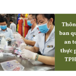 Thông tin ban quản lý an toàn thực phẩm TPHCM