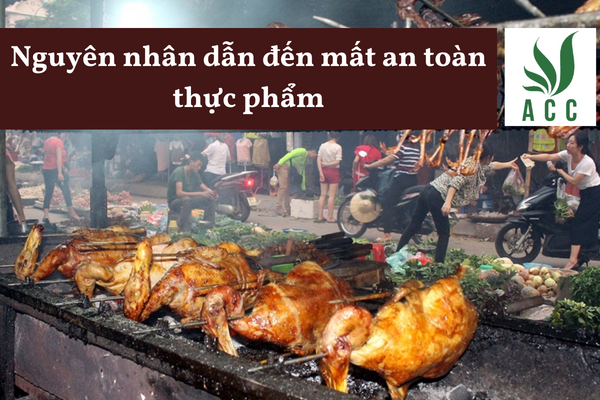 Nguyên nhân dẫn đến mất an toàn thực phẩm