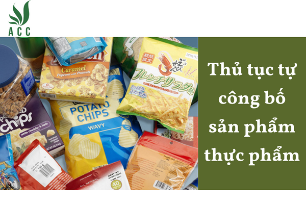Thủ tục tự công bố sản phẩm thực phẩm