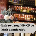 Nghị định 105/2017/NĐ-CP về kinh doanh rượu