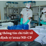 Nghị định 17/2022/NĐ-CP sửa đổi các Nghị định về xử phạt vi phạm hành chính trong lĩnh vực hóa chất và vật liệu nổ công nghiệp điện lực, an toàn đập thủy điện, sử dụng năng lượng tiết kiệm và hiệu quả hoạt động thương mại, sản xuất, buôn bán hàng giả, hàng cấm và bảo vệ quyền lợi người tiêu dùng hoạt động dầu khí, kinh doanh xăng dầu và khí Những thông tin chi tiết về Nghị định 17/2022/NĐ-CP