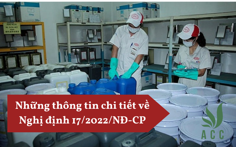 Những thông tin chi tiết về Nghị định 17/2022/NĐ-CP