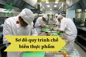 Sơ đồ quy trình chế biến thực phẩm