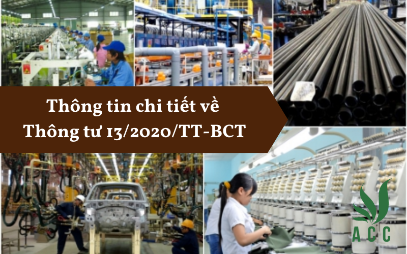 Thông tin chi tiết về Thông tư 13/2020/TT-BCT