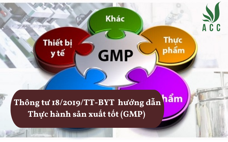 Thông tư 18/2019/TT-BYT hướng dẫn Thực hành sản xuất tốt (GMP)