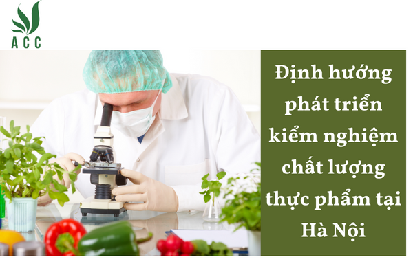 Định hướng phát triển kiểm nghiệm chất lượng thực phẩm tại Hà Nội