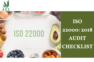 ISO 22000: 2018 AUDIT CHECKLIST