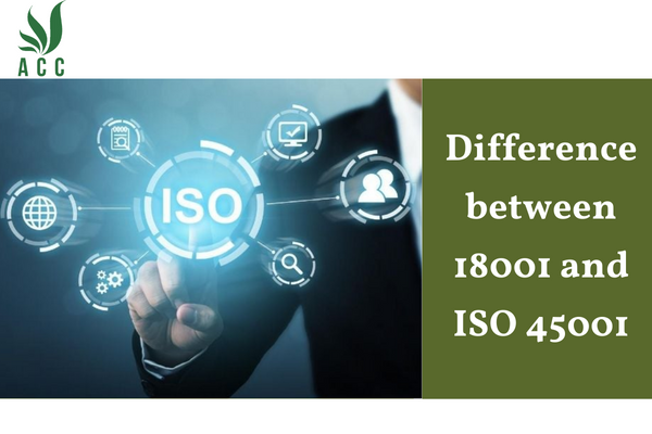 Difference between 18001 and ISO 45001