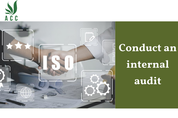 Conduct an internal audit