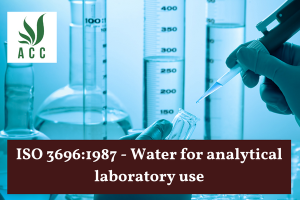 ISO 3696:1987 - Water for analytical laboratory use