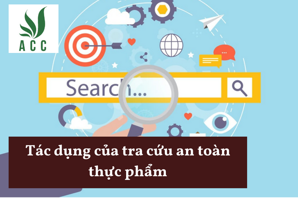 Tác dụng của tra cứu an toàn thực phẩm