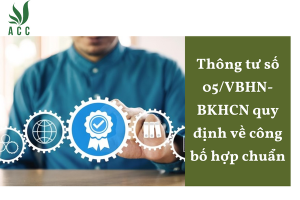 Thông tư số 05/VBHN-BKHCN quy định về công bố hợp chuẩn