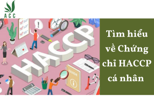 Tìm hiểu về Chứng chỉ HACCP cá nhân