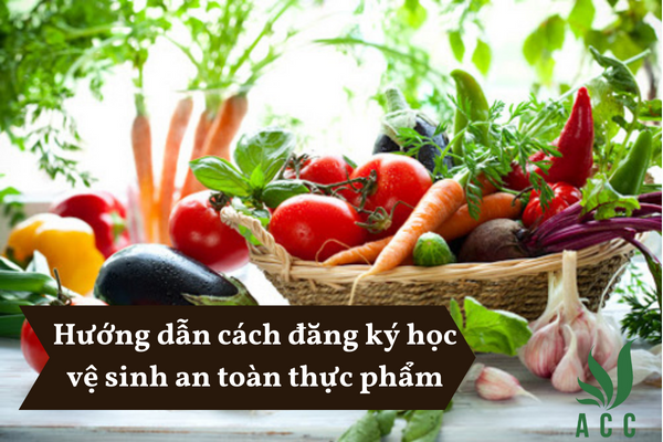 Hướng dẫn cách đăng ký học vệ sinh an toàn thực phẩm
