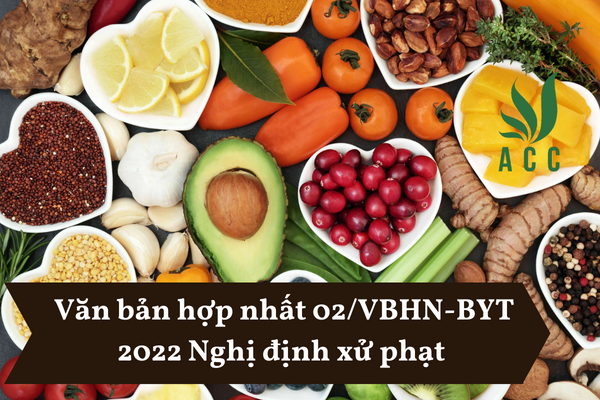 Văn bản hợp nhất 02/VBHN-BYT 2022 Nghị định xử phạt