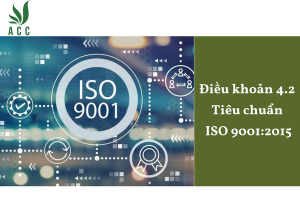 Điều khoản 4.2 Tiêu chuẩn ISO 90012015